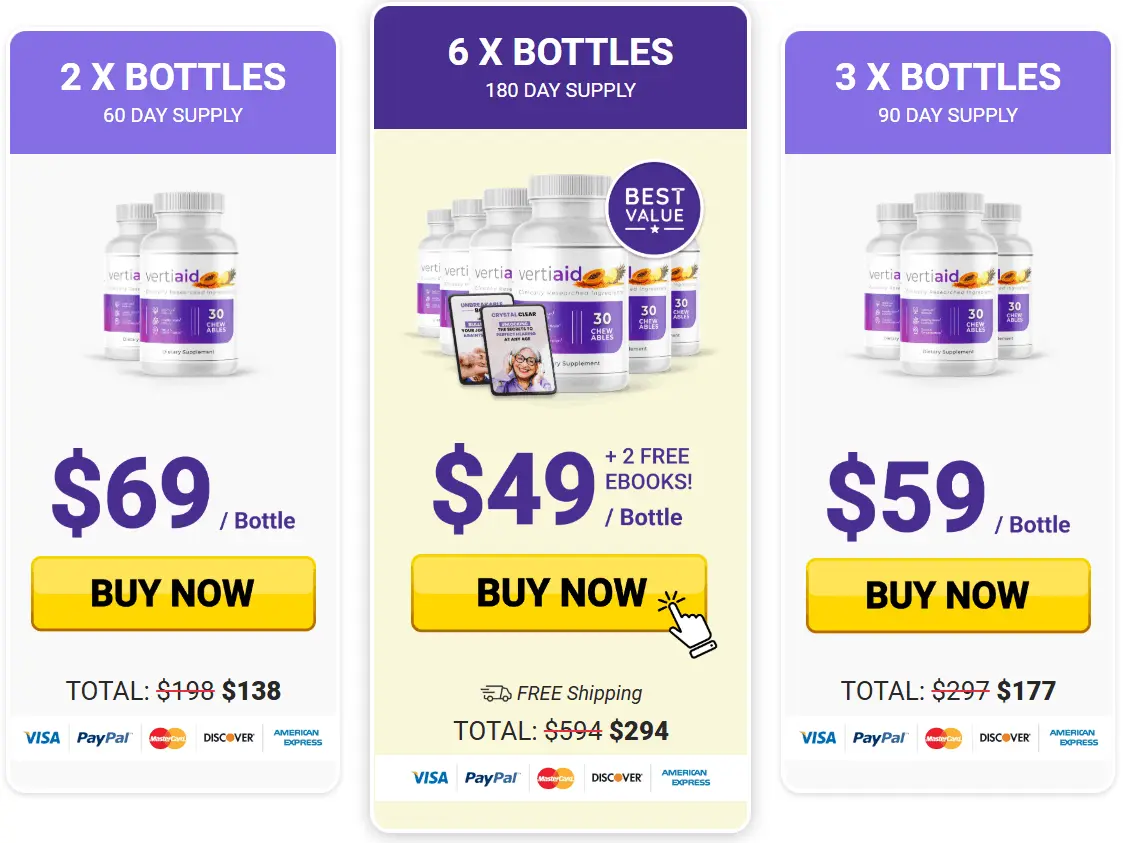 Buy VertiAid 6 Bottles